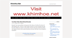 Desktop Screenshot of khimhoe.net